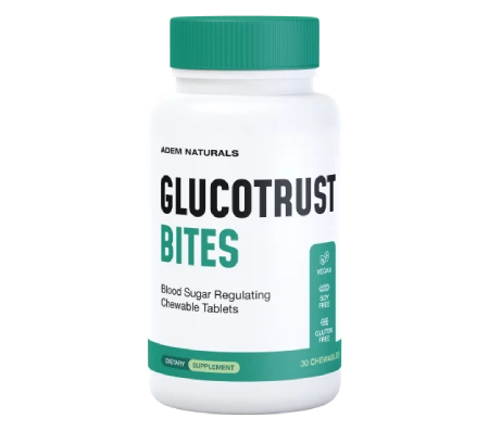 GlucoTrust supplement bottle