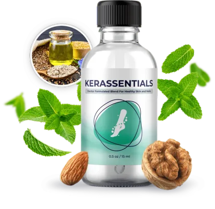 Kerassentials supplement bottle