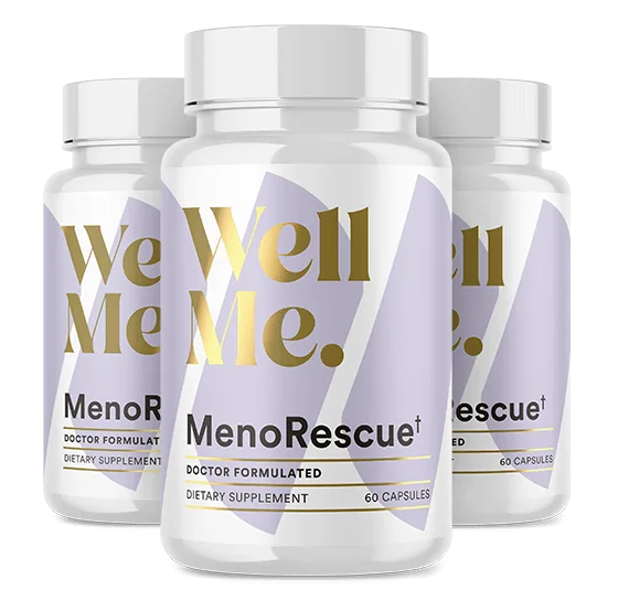 MenoRescue supplement bottle