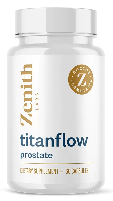 TitanFlow supplement bottle